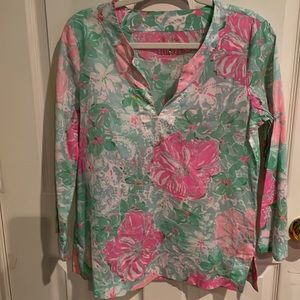 Lilly Pulitzer Amelia Island tunic size Med